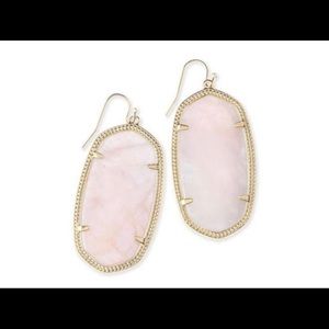 Rose Quartz Danielle Earrings
